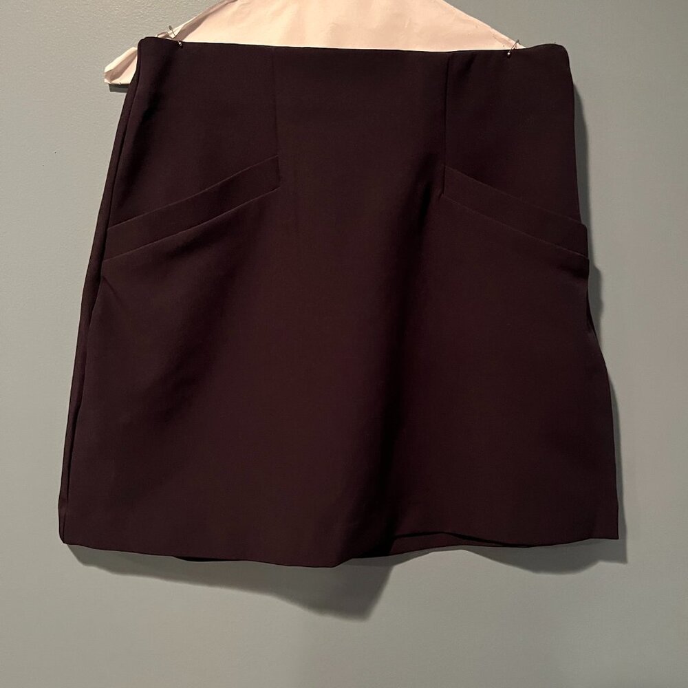 Express Size M Navy Dress Skirt with Pockets